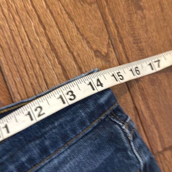 Frame le sylvie crop raw hem high rise jeans size 29 - Picture 8 of 13